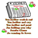 Santa coming to town
