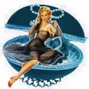 Rose ball with figure