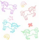 Unicorn Scene Background
