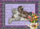 Lady with Leopard-Mavis
