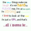 simple girl