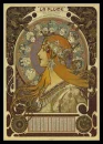 Zodiac la Plume by Alphonse Mucha