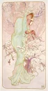 L'Hiver by Alphonse Mucha