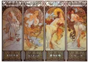 Les Saisons by Alphonse Mucha