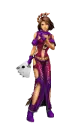 sexy pruple dress   yuna