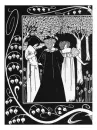 How Sir Lancelot Was Recognized by Lady Elaine by Aubrey Beardsley