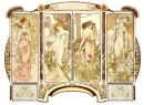 Flowers by Alphonse Mucha