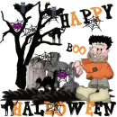 HAPPY HALLOWEEN/THE GRAVE YARD BOO