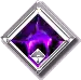 amethyst button