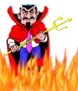 devil flames
