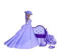 Woman at heart with Rose