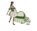 Woman at heart with Rose