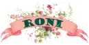 Roni ... flowered banner