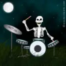 skeleton drummer