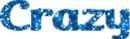 crazy blue