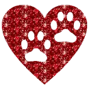 paw prints