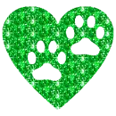 paw prints