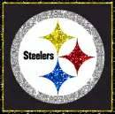 Steelers Logo Glitter