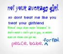 Not Your Average Girl