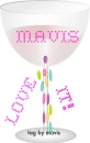 pink glass-mavis