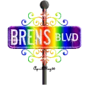 rainbow street sign brens blvd