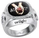 twilight diamond ring amber