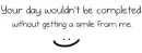 Smile quote