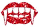 glitter fangs
