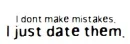 Date Mistakes