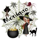 NAME MONIQUE/SPIDER/BATS/WITCH