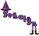 NAME GENALYN/HAT&BOOTS HALLOWEEN