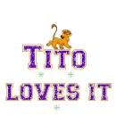 Tito Loves it Lion Cub