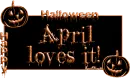 orange april loves it
