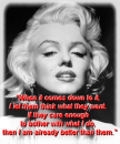 Marilyn Monroe Quote