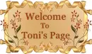 Welcome to Toni's Page