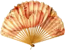peach fan