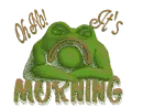 good morning frog