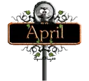 orange halloween street sign april