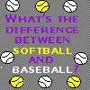 Differance Between BaseBall & SoftBall