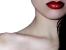 red lips