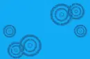 blue circles