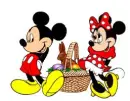 mickey and minnie
