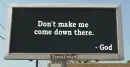God Billboard