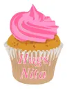 Pink Cupcake - Hugs - Nita
