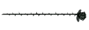 black rose divider