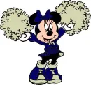 minnie cheerleader
