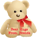 Bear hugs from Brenda