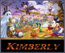 MICKEY AND GANG HALLOWEEN WITH THE NAME KIMBERLY