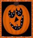 glitter jackolantern