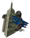 king kong with plane